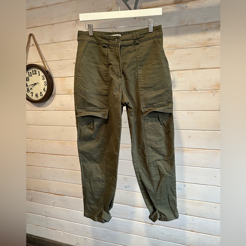 H&M | Olive Green Cargo Pants